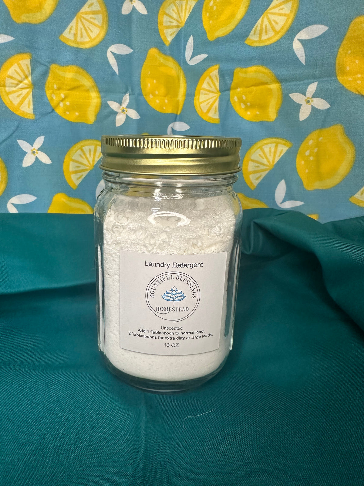 All-Natural Unscented Laundry Detergent